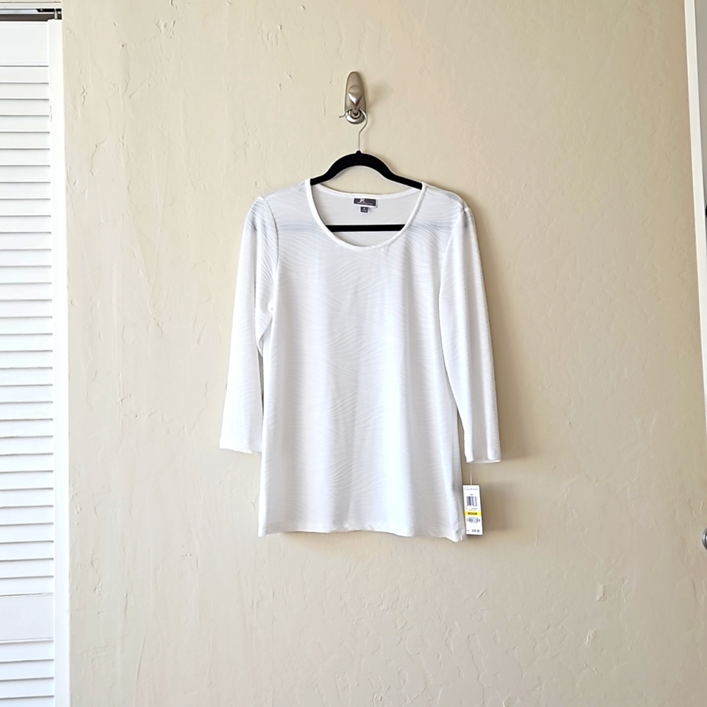 White Embroidered Blouse